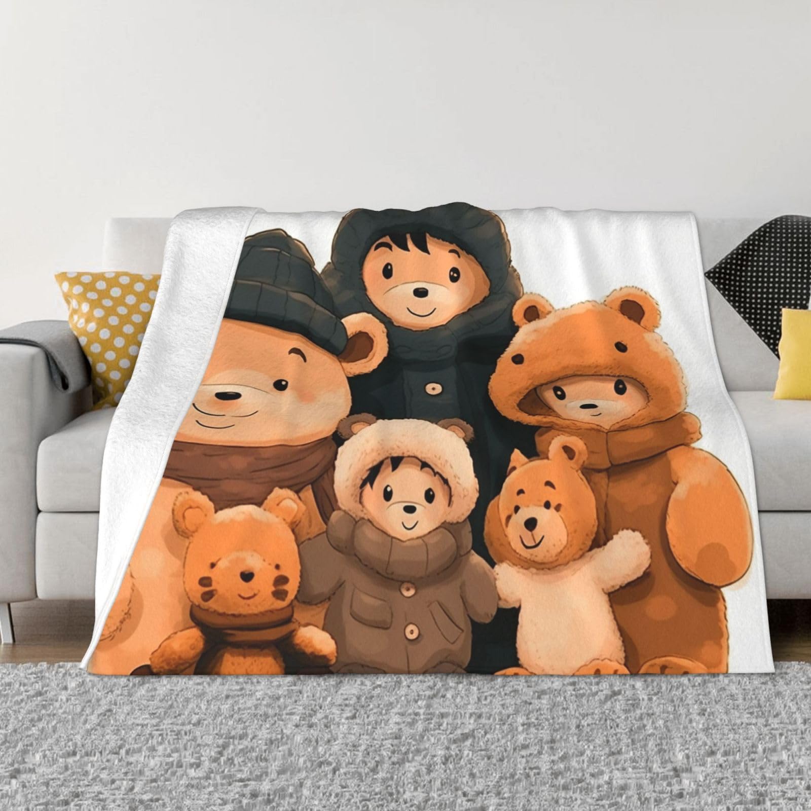 Couverture polaire confortable pour des moments chaleureux