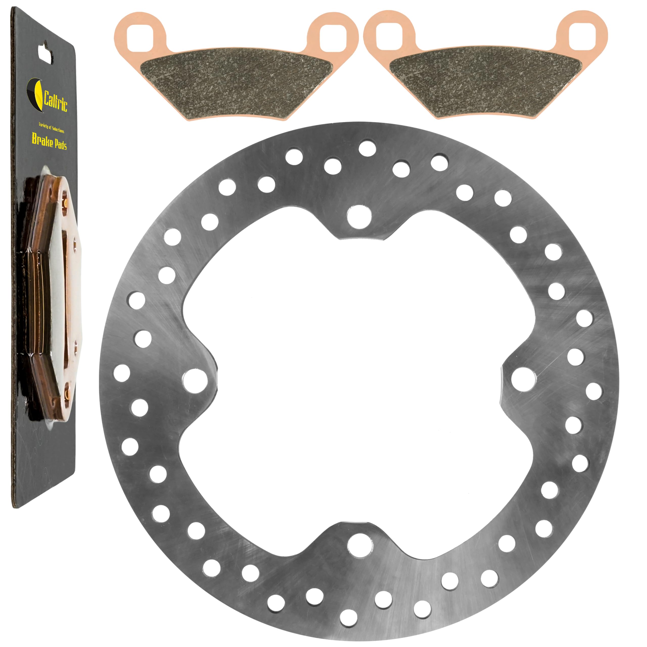 Caltric Front And Rear Brake Pads Compatible With Polaris Scrambler Xp 850 Ho 2013 - Foto 7