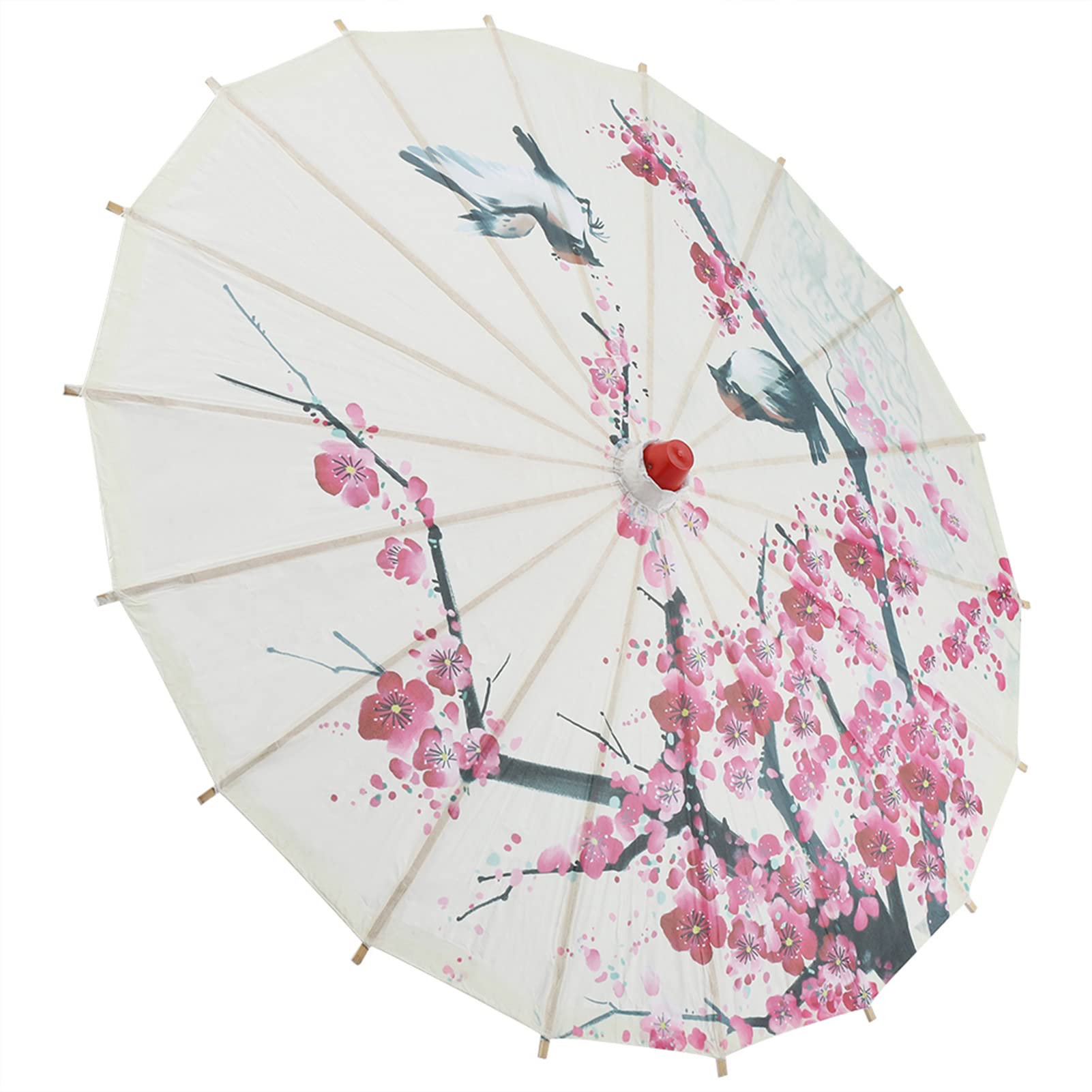 Ombrello Cinese Oliati Fatti a Mano di Piccole Dimensioni per Le Donne Ombrellino Parasole Giapponese Arte Cinese Ombrello di Danza Classica Fiore di Prugna
