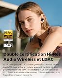 SoundPEATS Q40 HD Magnetic Bluetooth Earphones Hi-Res with LDAC, Wireless Earbuds with Microphones IP67 Waterproof - 4