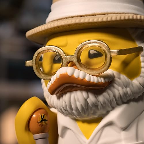 Miniatura 4 de TUBBZ Boxed Edition Dr John Hammond Figura coleccionable de pato de goma de vinilo  Producto oficial de Jurassic Park  TV, películas y videojuegos