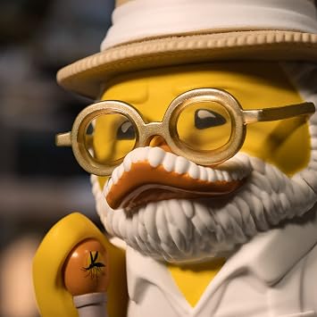 TUBBZ Boxed Edition: Jurassic World Rebirth- Dr John Hammond Cosplaying Rubber Duck Vinyl Figure