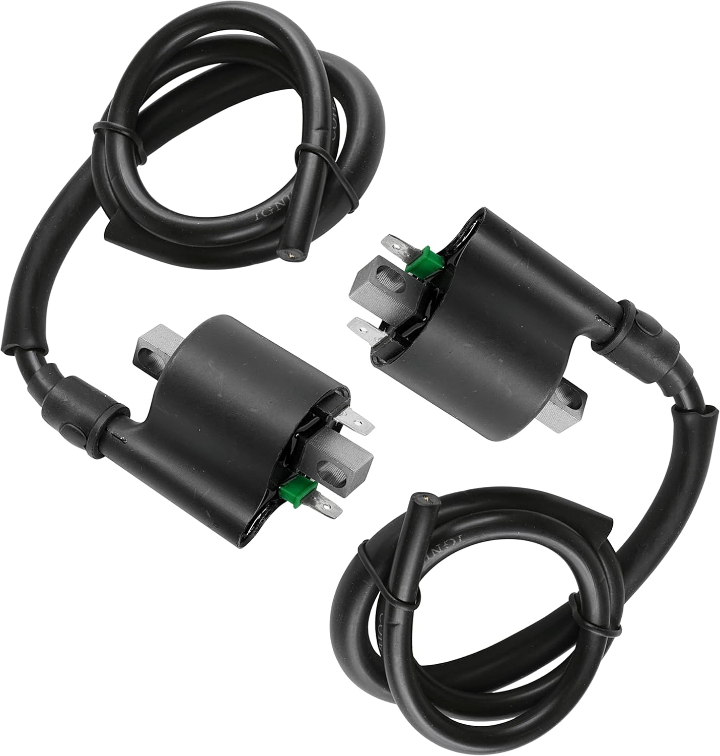 Caltric 2x Ignition Coil compatible with Honda Pioneer 1000 SXS1000M3 / 1000-5 SXS1000M5 2016 2017 2018 2019 2020 2021