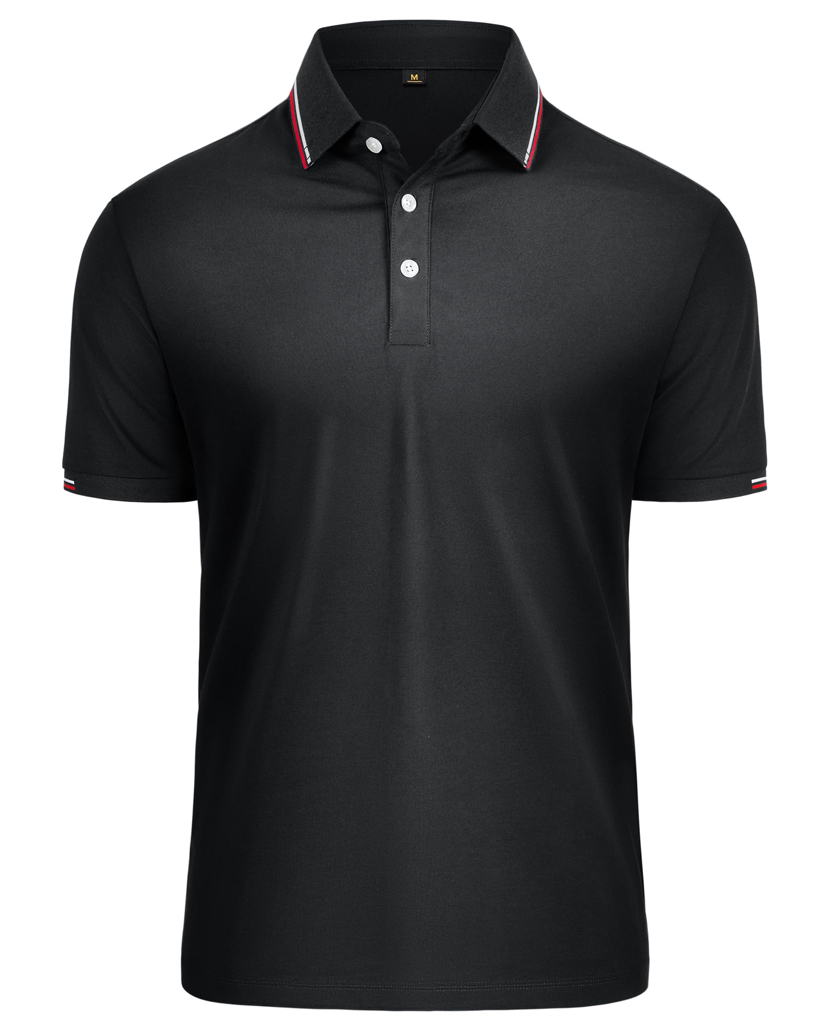 J.VER Poloshirt Herren Kurzarm Arbeitshemd Männer Sommer Atmungsaktiv Polo Knopfleiste Regular Fit Poloshirts Golf Sport Tennis Casual Shirts