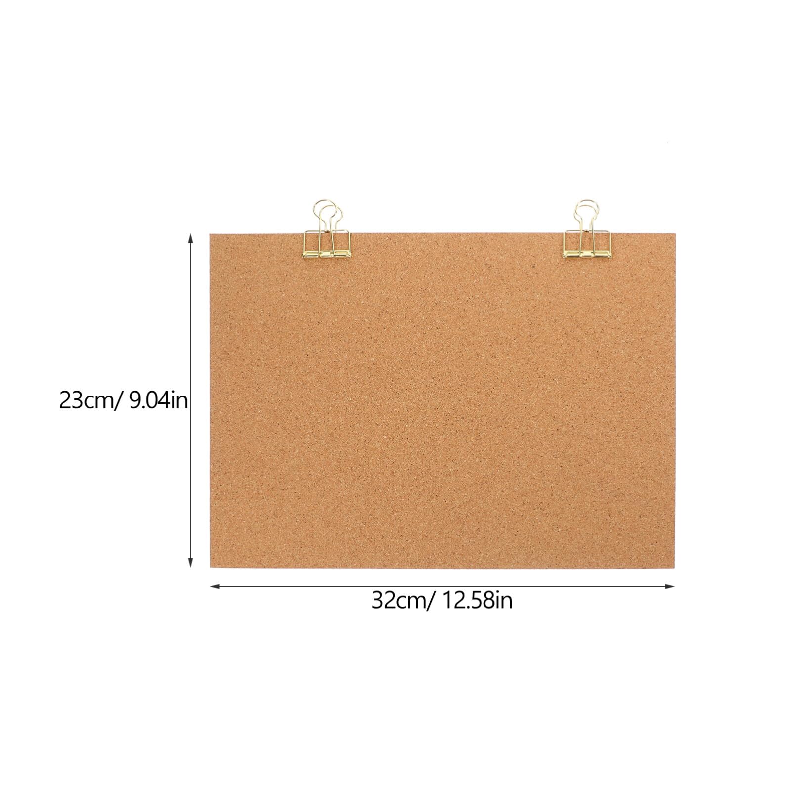 Tablero de Corcho de Escritorio Blanco 1 Juego Madera y Clavos
