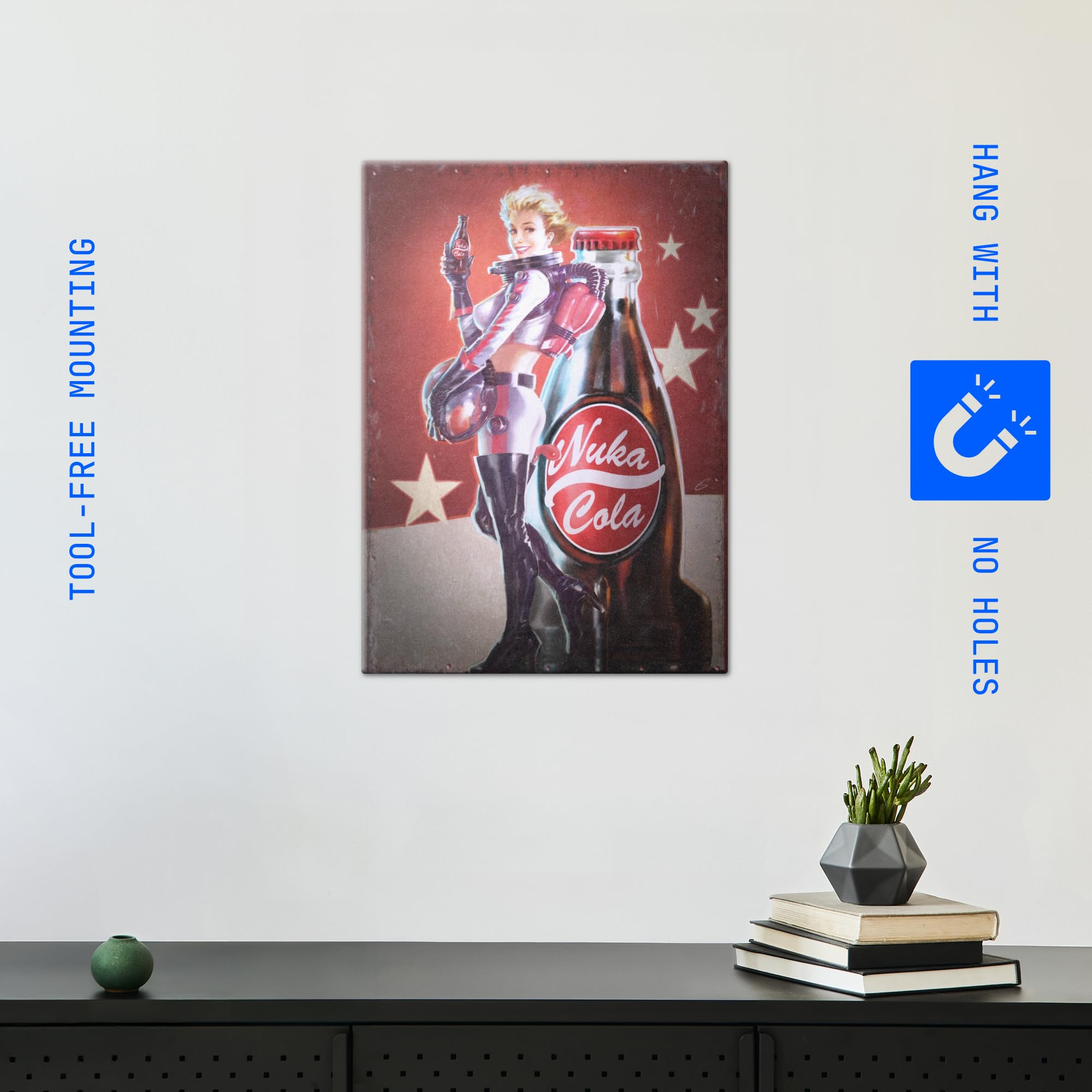 Amazon.com: Displate Official Fallout Metal Poster Magnetic