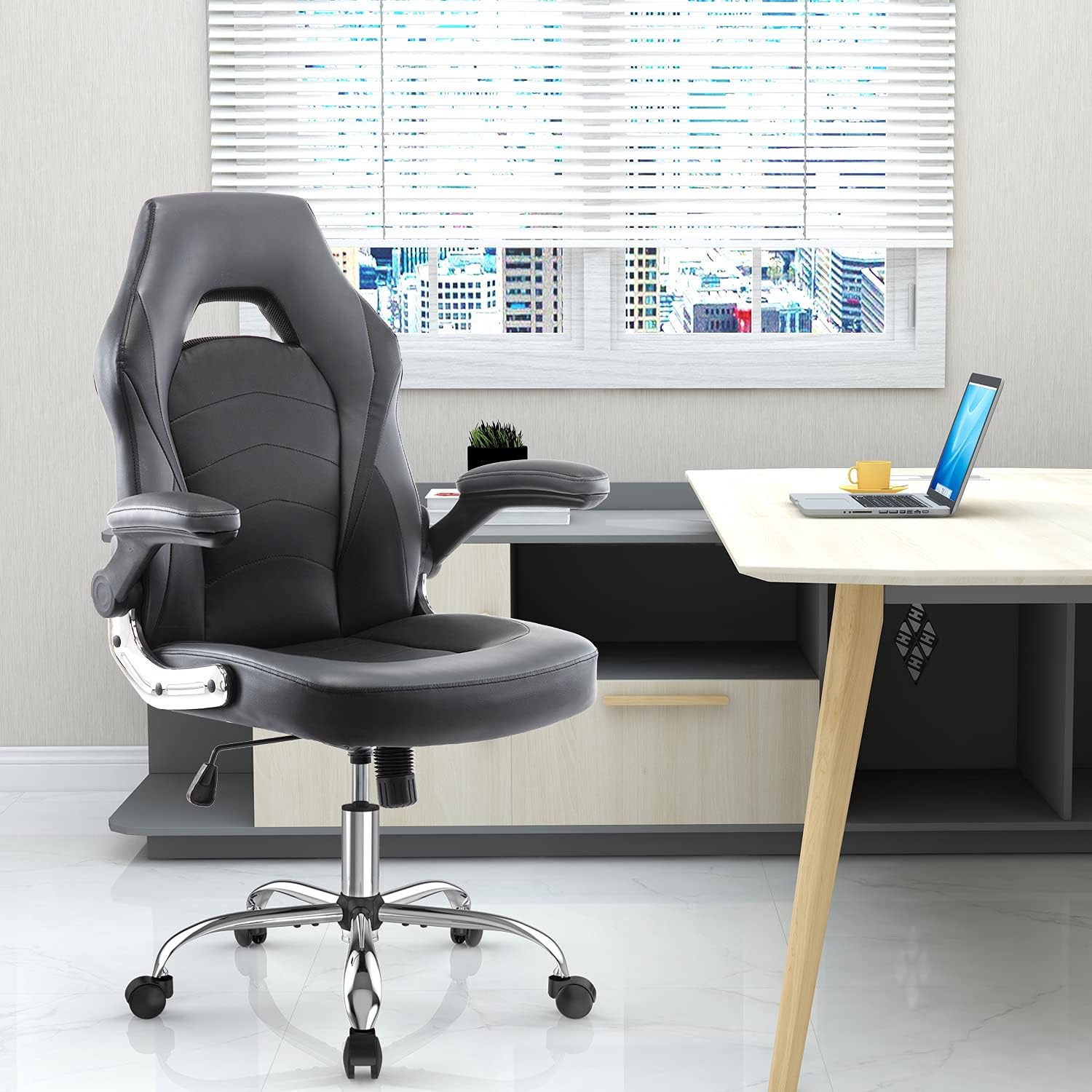 Buy SMUG CHAIRGY95 Ergonomic Office Chair, Grey Online at Lowest
