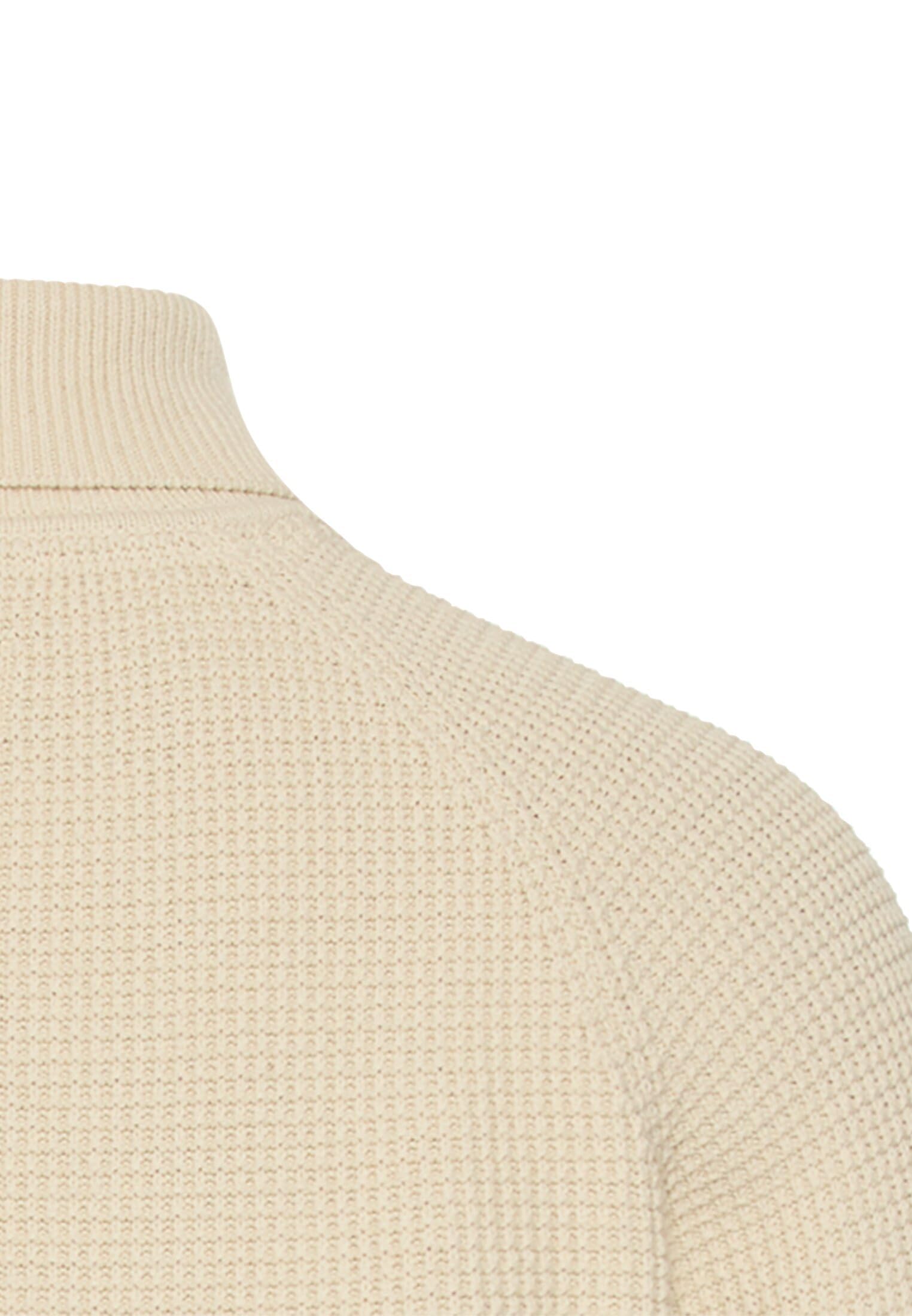 camel active Herren Strickpullover mit Stehkragen
