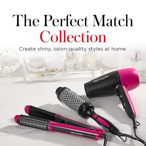 Miniatura 8 de REVLON Perfect Match Hot Styler - Cepillo térmico para peinar y extender los golpes, cepillo caliente para rizos, cuerpo y volumen, reduce el