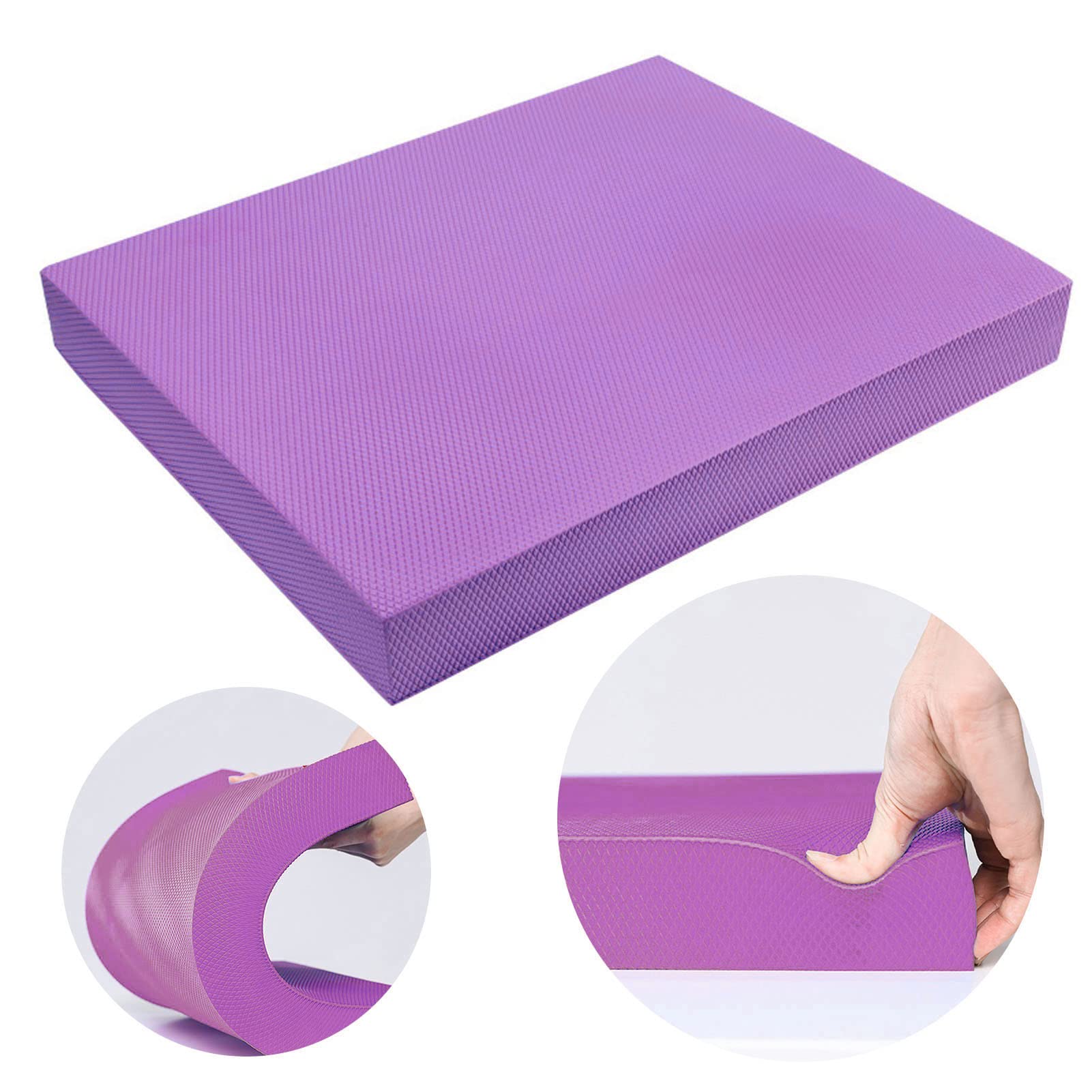 Yctze Cuscinetto in Schiuma per Equilibrio, Cuscinetto Morbido Antiscivolo | Materiale TPE ad alta resilienza, resistente allo strappo, design leggero, facile da pulire, adatto per fitness, yoga, casa