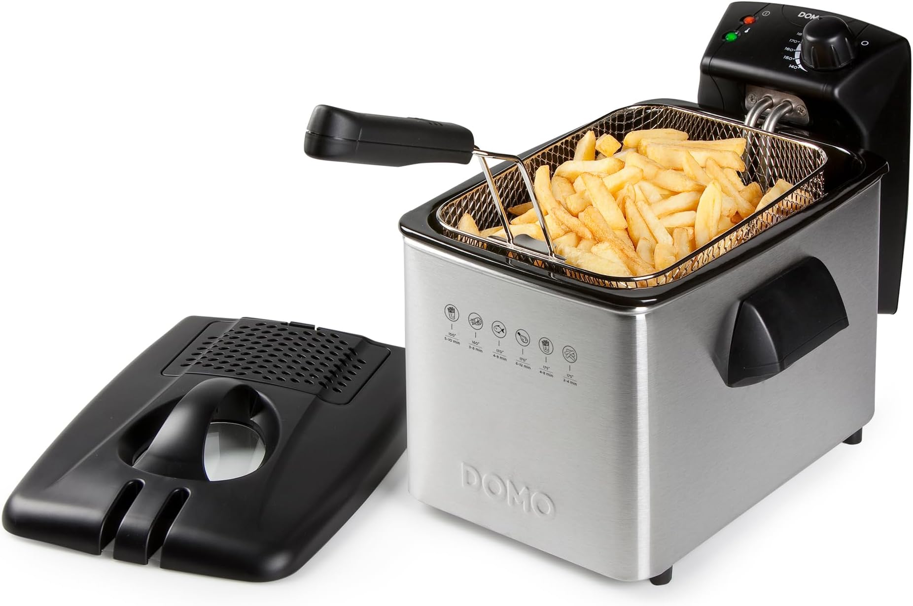 DO465FR Stainless Steel Deep Fryer, 3000 W, 4 liters