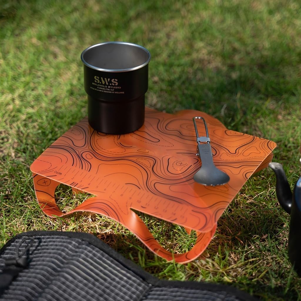 1/2Pcs Portable Outdoor Camping PP Board Folding Table Light Weight Vegetable Fruit Cutting Mat Dining Board Enduring image 3
