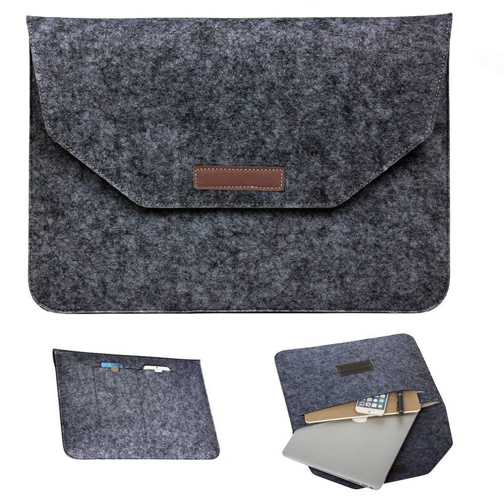 See full amazon price history chart for Lukzer 1PC Laptop Bag Sleeve for Laptop 15.4 inch Protective Case Unisex Wool Felt Organizer with Pockets for Card Mobile Phone (Dark Grey / 15.4 inch) Lukzer 1PC Laptop Bag Sleeve for Laptop 15.4 inch Protective Case Unisex Wool Felt Organizer with Pockets for Card Mobile Phone (Dark Grey / 15.4 inch) (B08W8T9LSG) Amazon Price History, Amazon Price Tracker