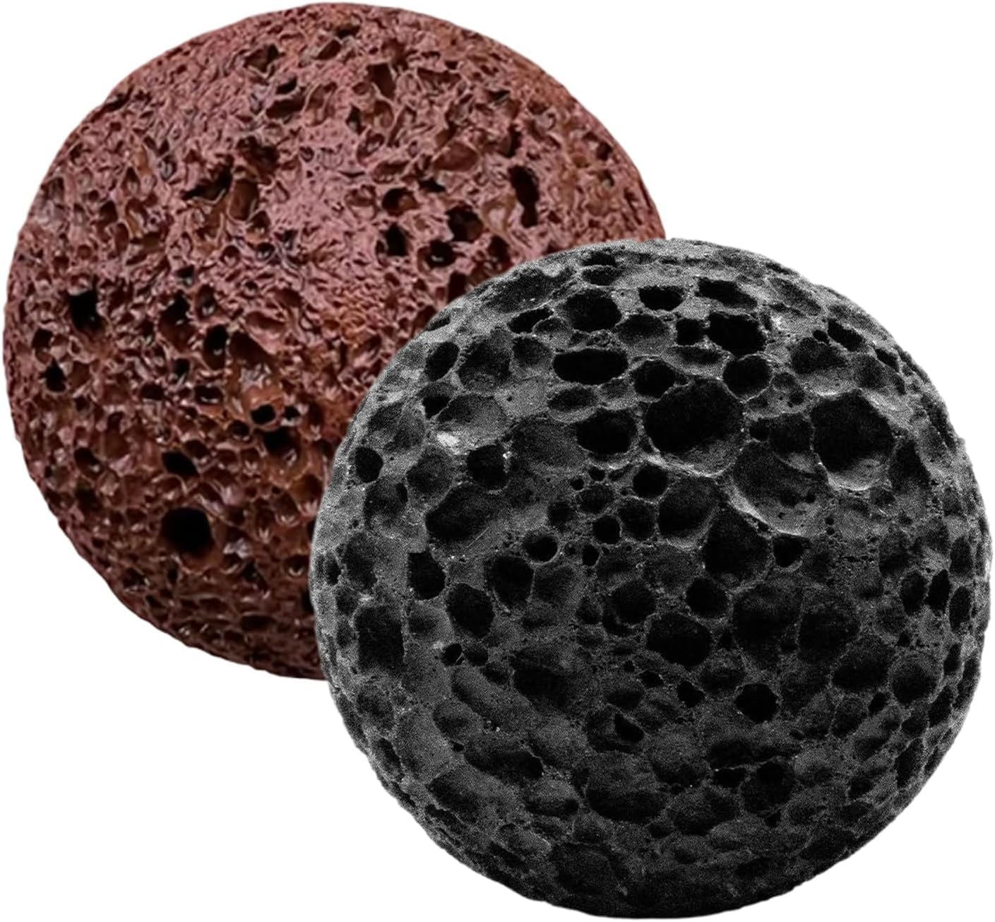 2PCS Callus Ball, Two 3 cm Hand Grip Tools for Weightlifting and Cross-Training, Sweaty Hand Protection for Gym Users, Compact Design with Black and Red Units-image-3