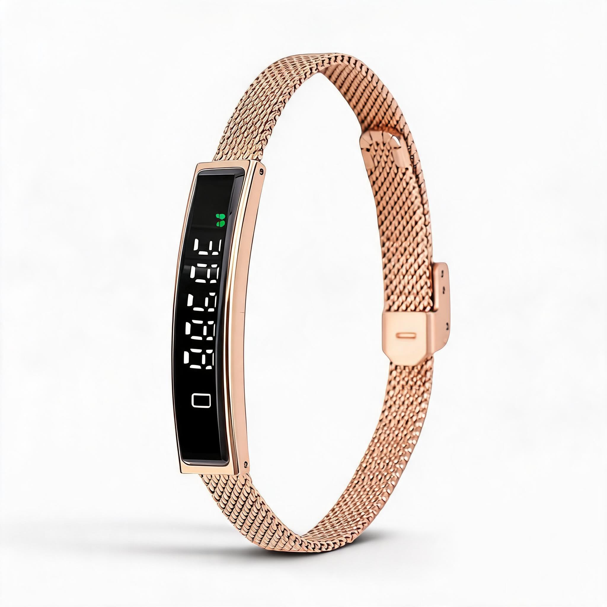 Braccialetto Intelligente, Fitness Tracker, Bluetooth 5.3, Monitor Salute, Impermeabile, Attività per Corsa e Ciclismo