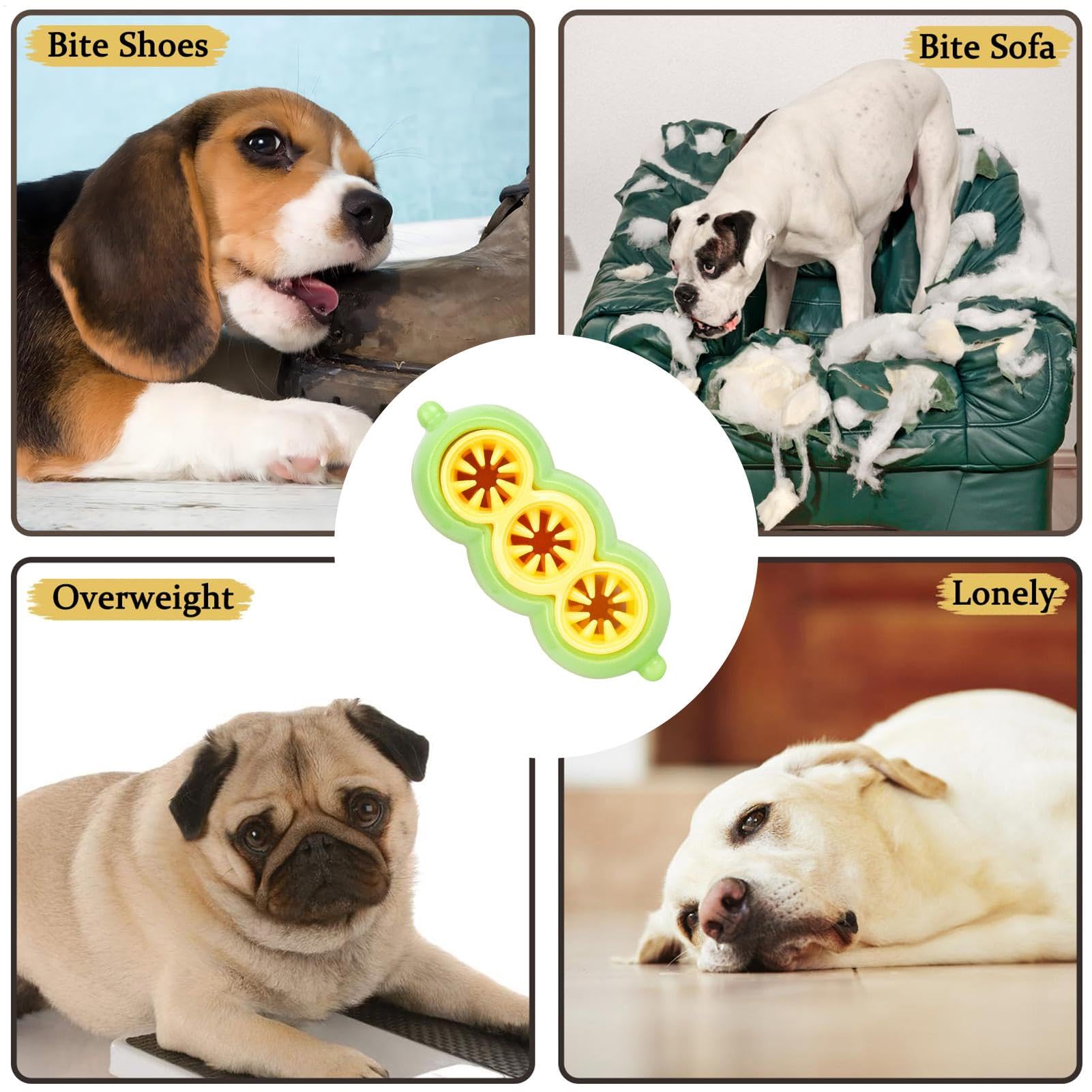 Comedero para Mascotas, Juguetes de Rompecabezas con premios for Perros - enriquecimiento for Juego Comedero Lento for, interactivos for, Cerebro canino