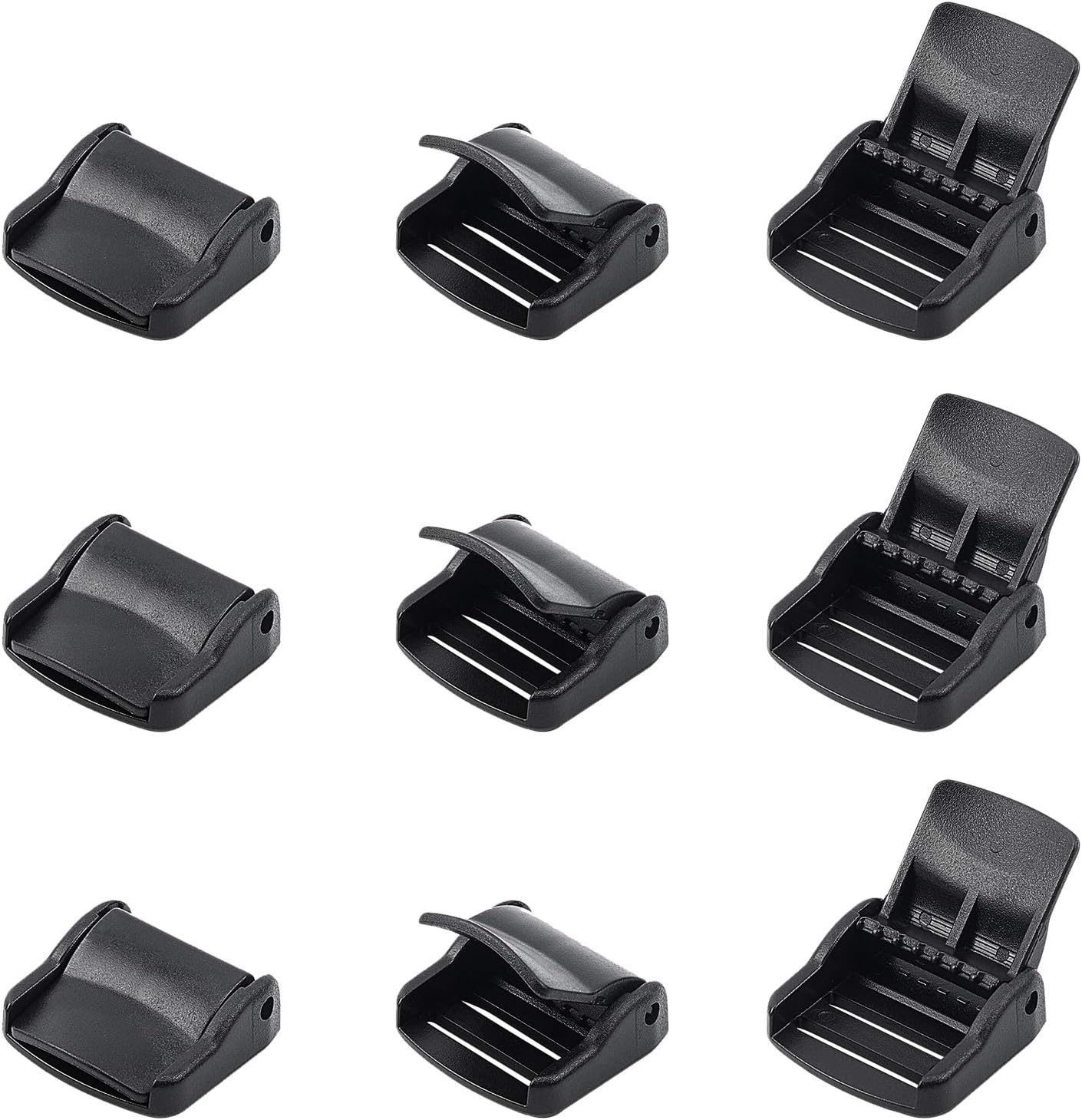 NBEADS 40 Pcs Plastic Cam Lock Buckles, Adjustable Cam Lock Lever