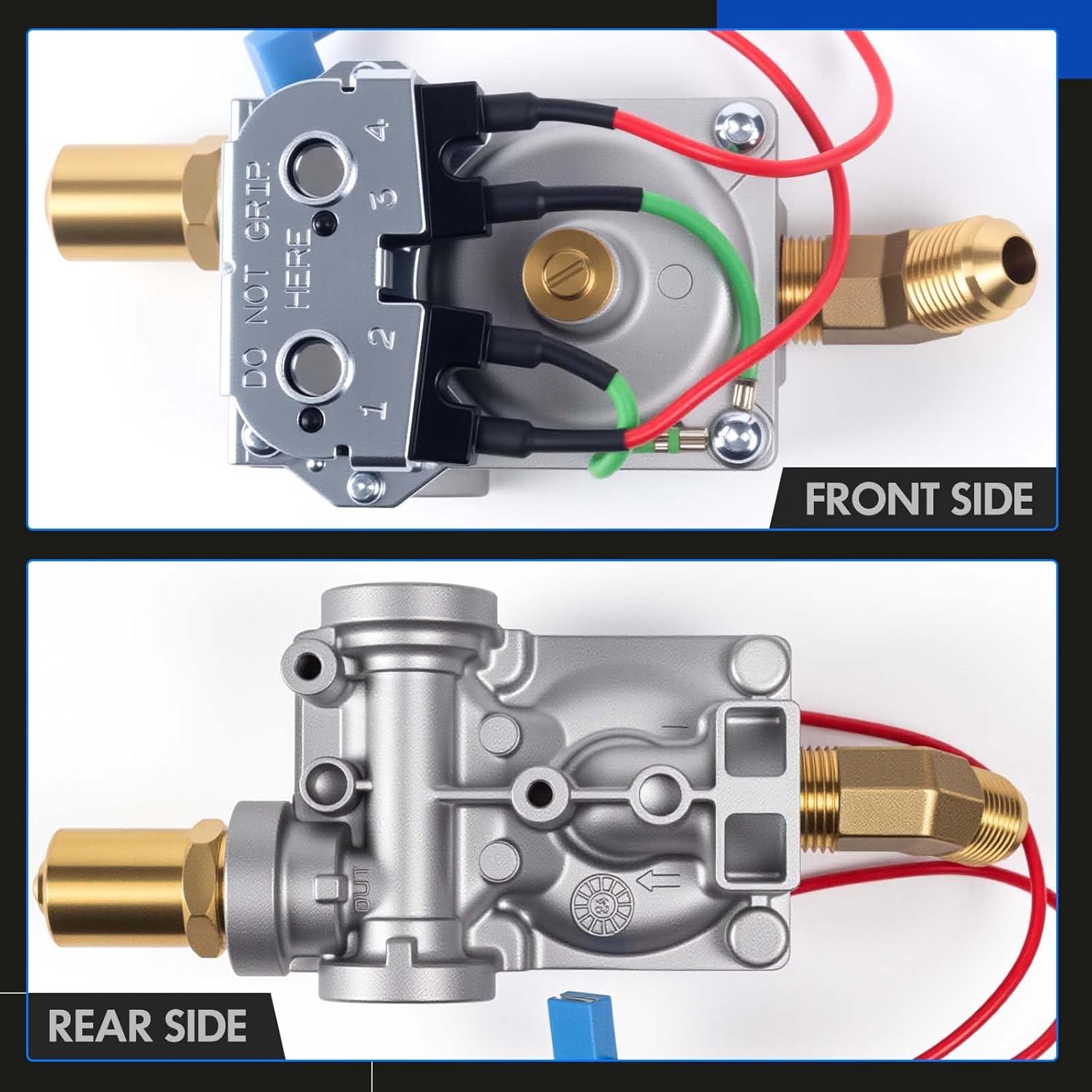 92089 RV Water Heater Gas Control Valve Compatible with Dometic Atwood 10 Gallon Water Heater G10-3E GC10-2E GCH10A-2E GH10-1E GE16-EXT | Solenoid Gas Valve Replaces# 93870, 93869, 93844