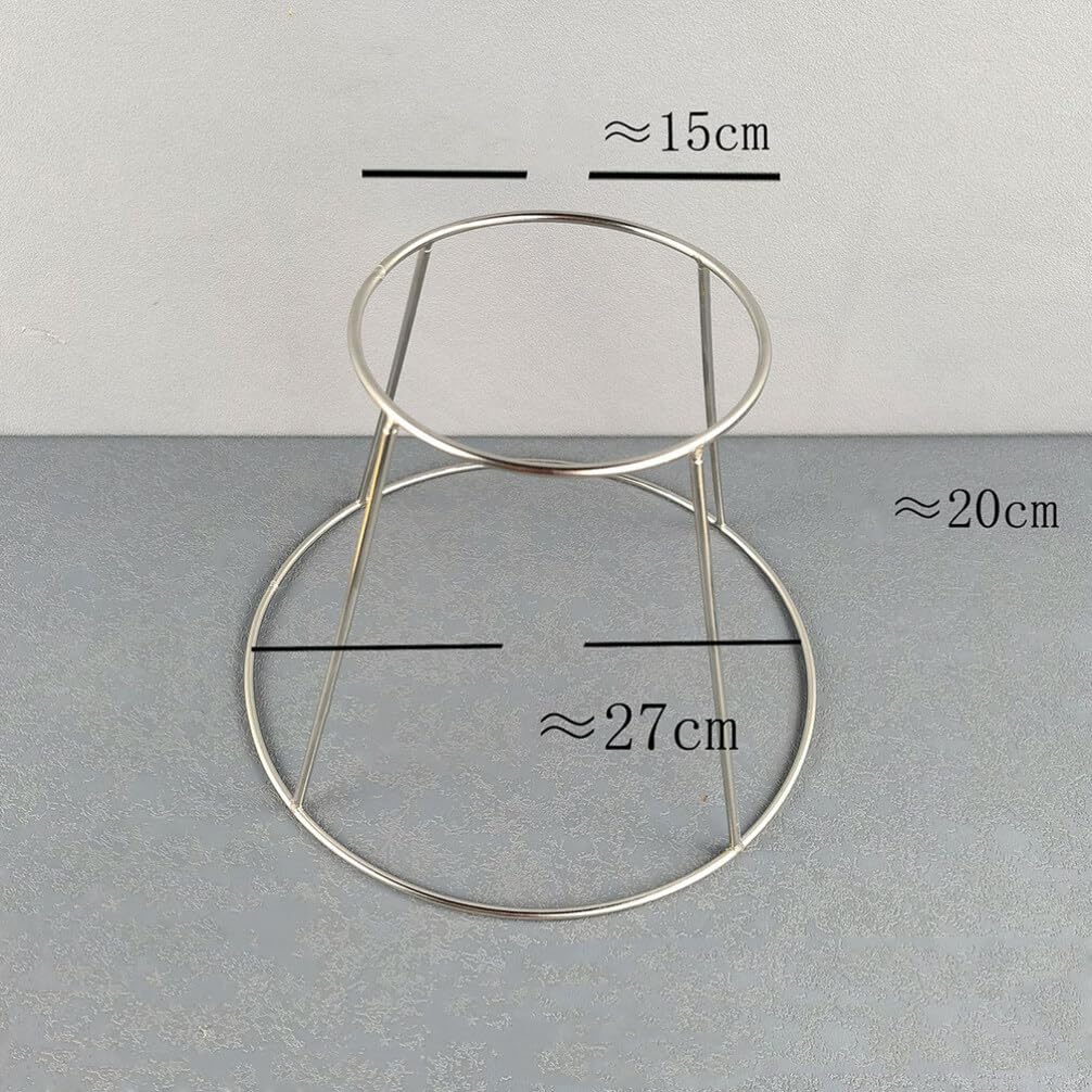 UPKOCH Estante Doble Soporte para Bandeja De Servir Soporte De Pizza De Metal Estante De Exhibición De Platos De Pizza Elevador De Bandeja para Pizza Parilla Alimento Acero Inoxidable