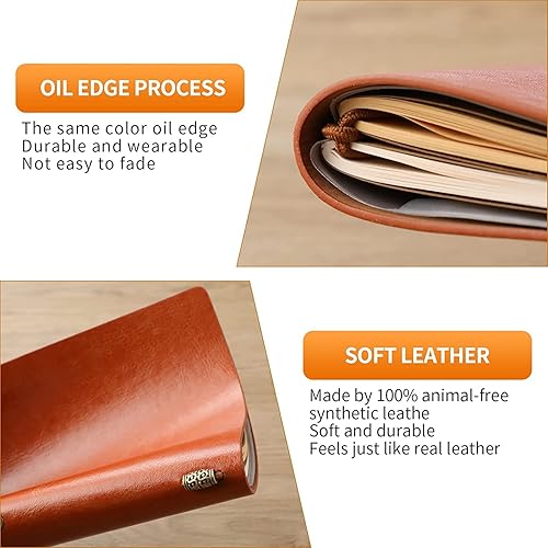 Miniatura 3 de Hiipeenow Regalos de sobrina de la tía, 140 páginas de cuero diario, graduación, regreso a la escuela, cumpleaños, Navidad, regalos para sobrina de