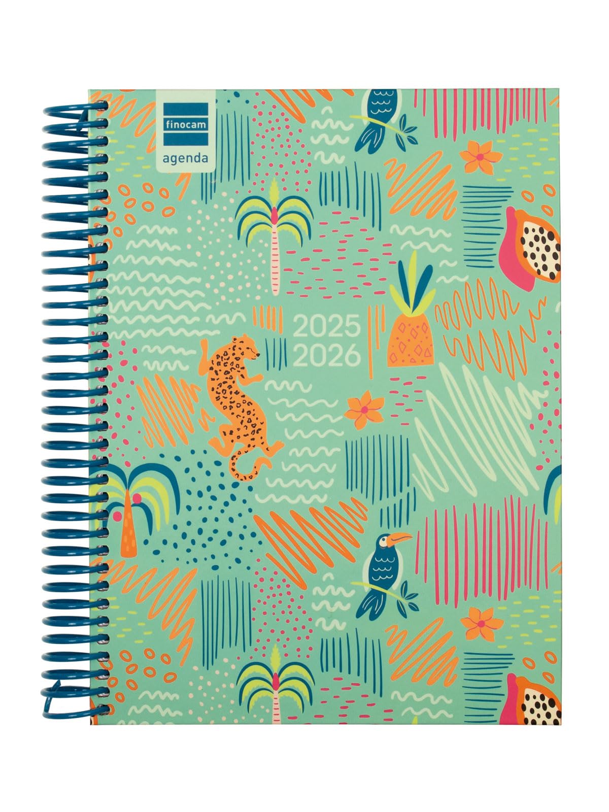 Finocam - Agenda Diva Year 2025 2026 1 Day Page September 2025 - June 2026 (lesson year) + July and August summary Catalan Forest