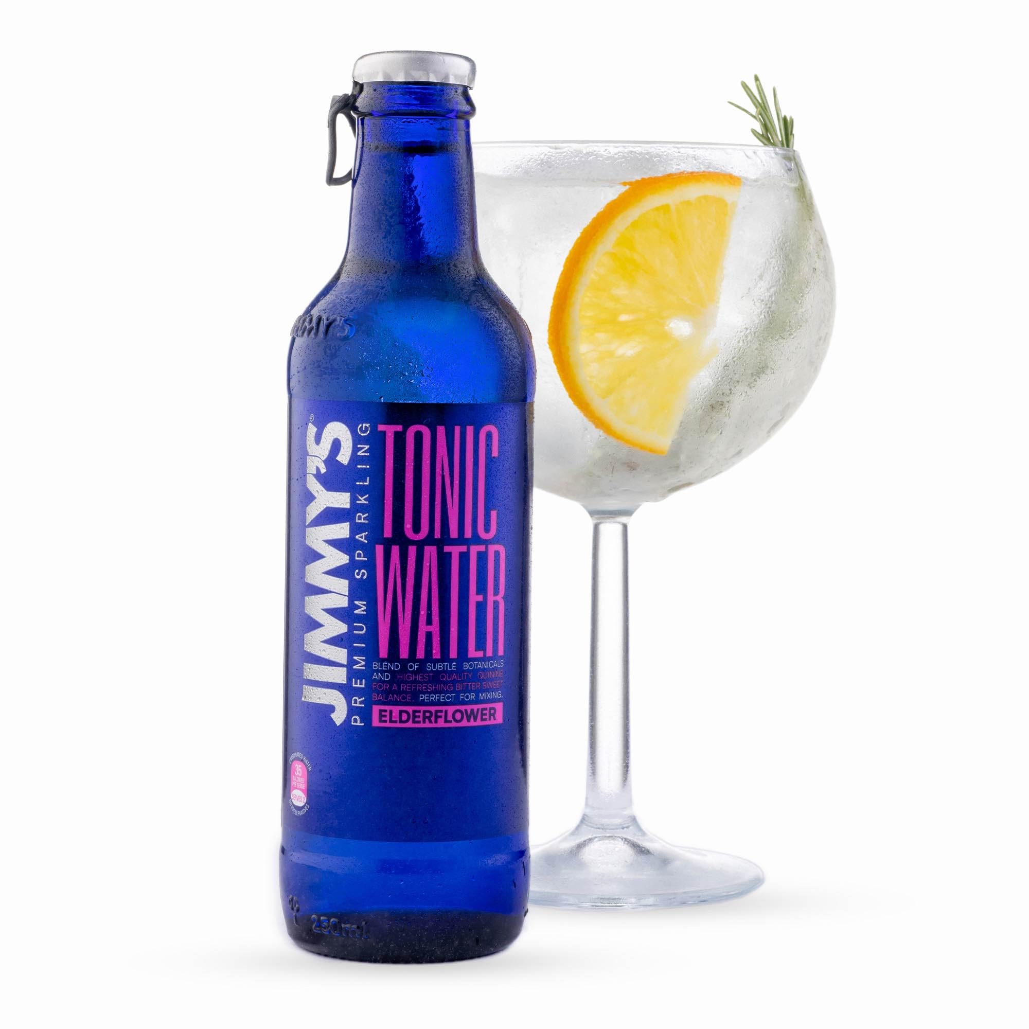 Jimmys Cocktails Elderflower Tonic Water For Gin - Pack of 8 - Floral Mixer for Gin & Vodka | Refreshing Non-Alcoholic Beverage | Ideal for Cocktails & Mocktails (B0D6Z3WNQD) Amazon Price History, Amazon Price Tracker
