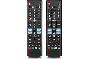 LG Smart TV Remote Control Replacement (2-Pack: Economy and Convenience)