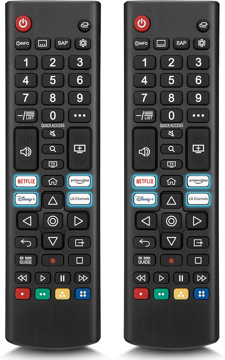 Universal for LG Smart TV Remote Control Replacement (Pack of 2)