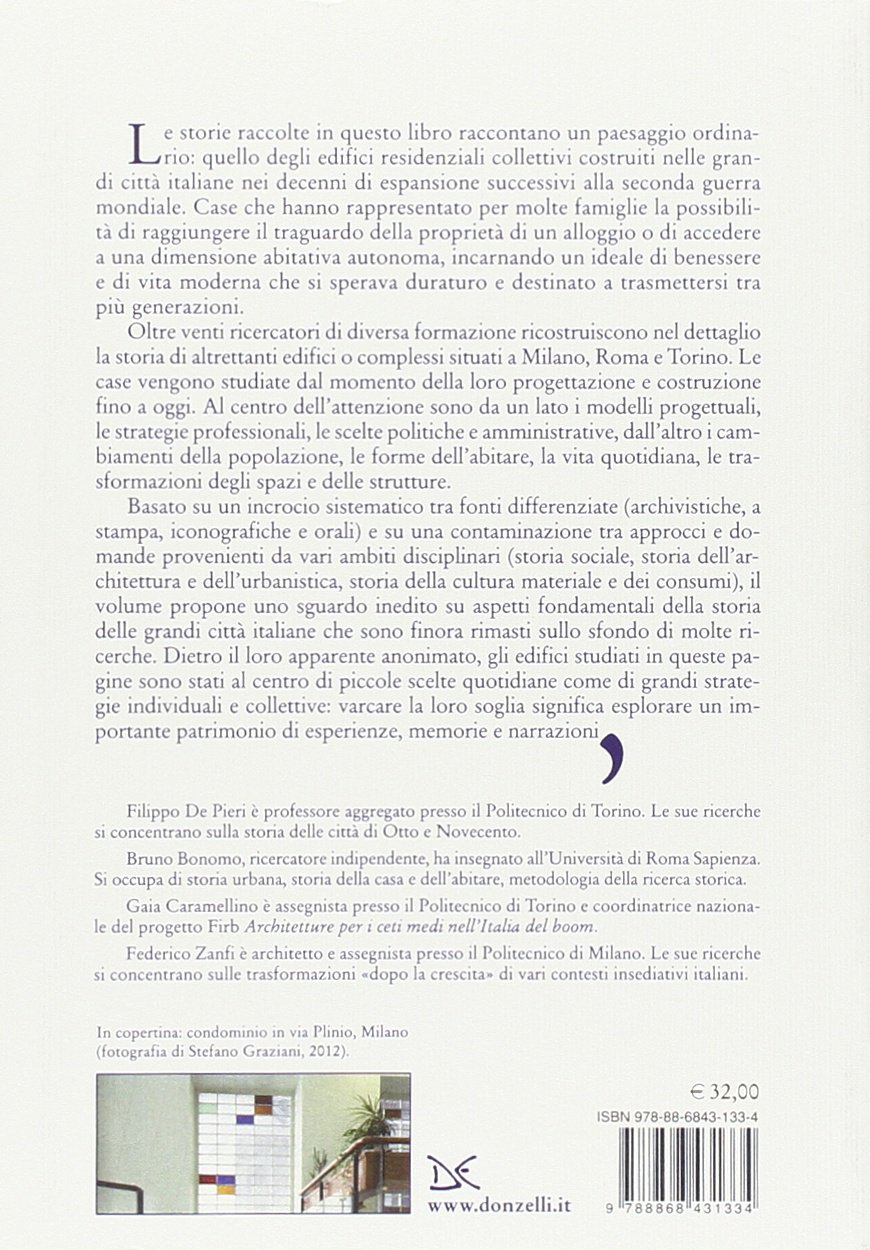 Storie di case. Abitare l'Italia del boom
