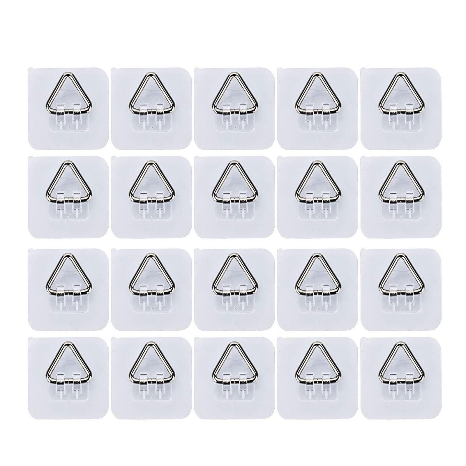 Kaeltsyn Multicolor Of 20 Invisible Pp Hangers For Displaying Plates Dishes Pictures With Strong Adhesive Back Adhesive Plate Fasteners