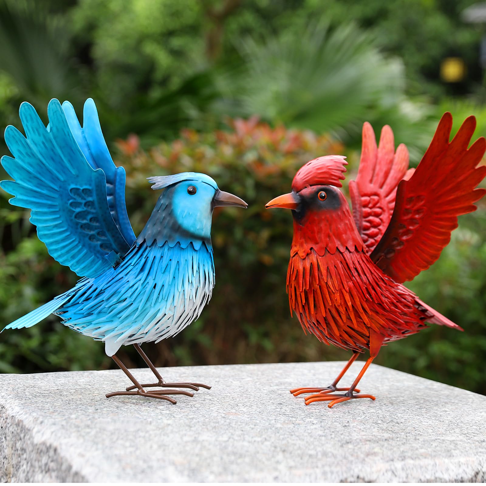 Snapklik.com : Shorayn Cardinal Garden Decor Large Outdoor Bird Decor ...