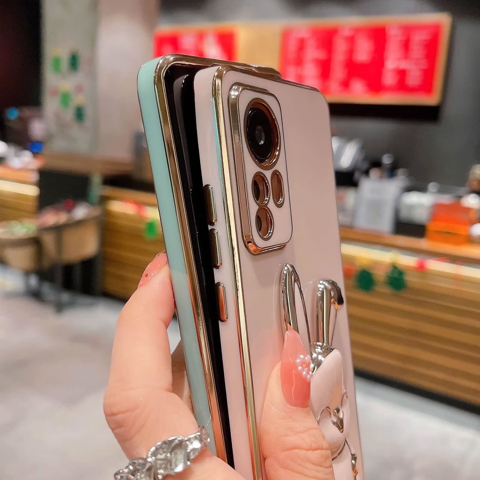 Didan Nadoli per Xiaomi Redmi Note 10 PRO Coniglio Nascosto Cavalletto