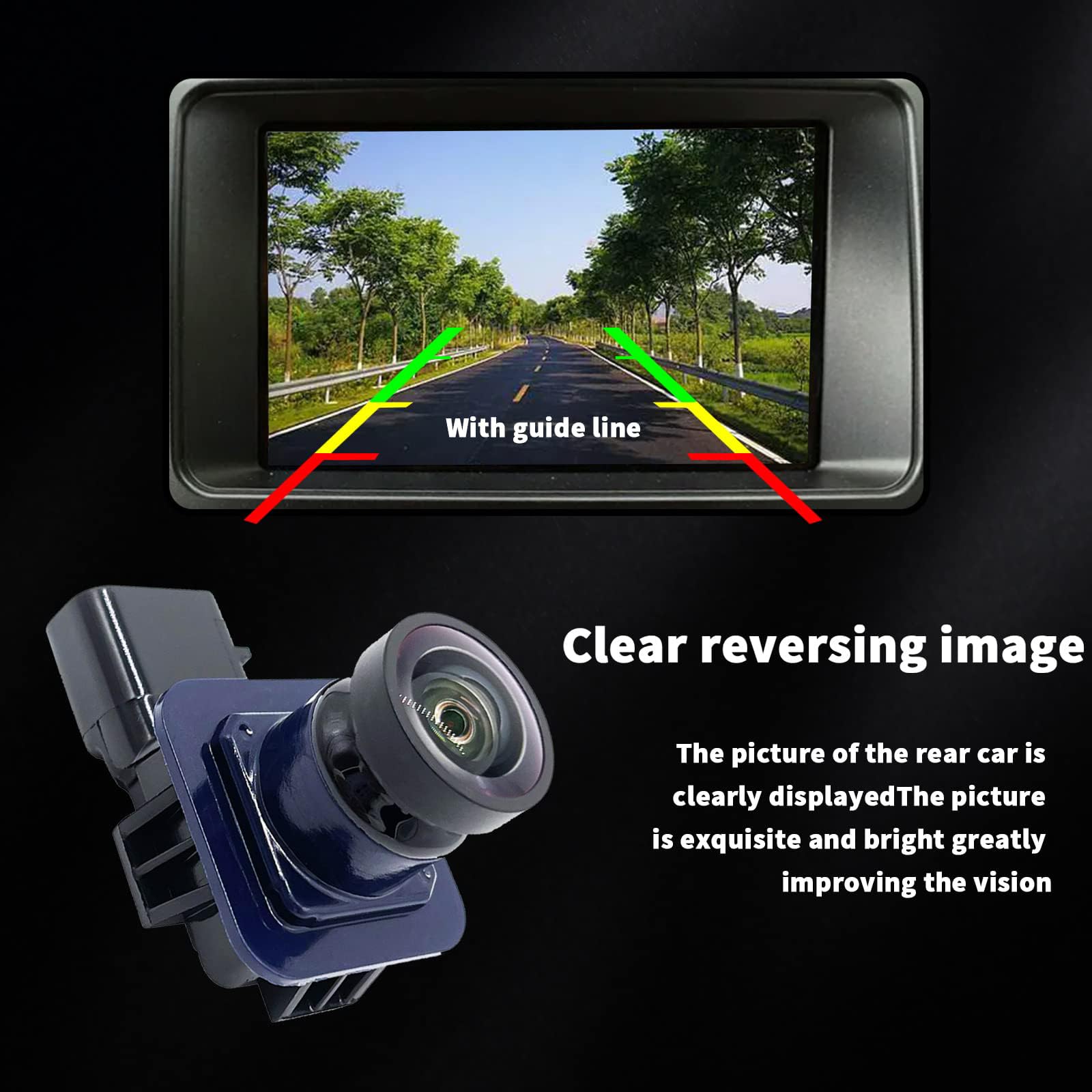 OEM GJ5T19G490AD Caméra de recul pour Escape 2014-2016 Accessoires de voiture Caméra de recul