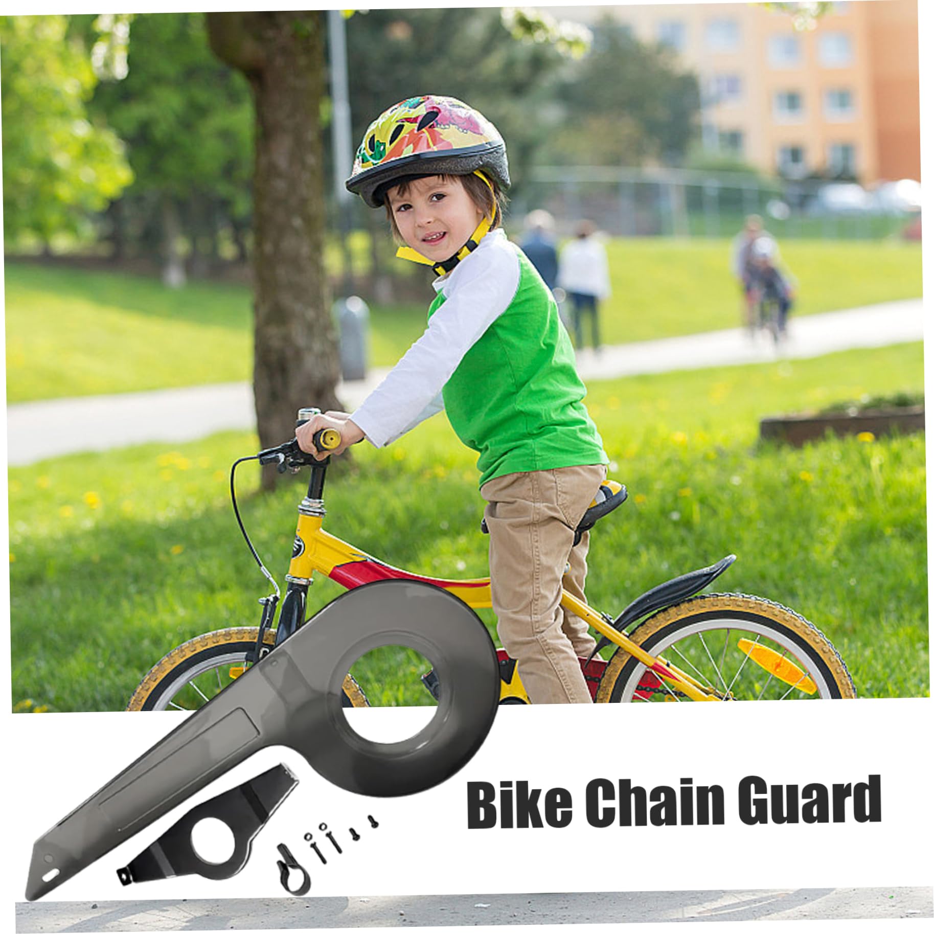 Protège-chaîne Jorzer – 32-36 Dents – PP Robuste – Montage Facile – Vélo Enfant Et Adulte