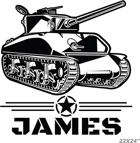 Adhesivo decorativo para pared, diseño personalizado de las Fuerzas Armadas de los Estados Unidos, diseño personalizado para guardería, hecho en