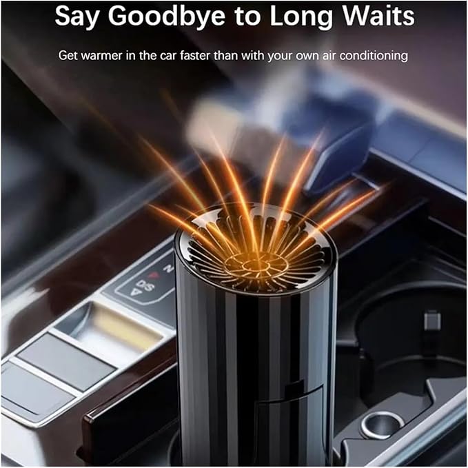 Calefactor Eléctrico Portátil Cerámico PTC 12V miniatura 4