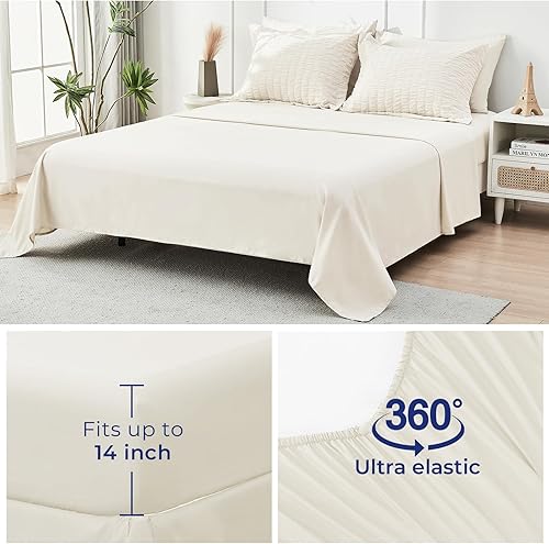 Miniatura 569 de HYMOKEGE - Juego de edredón tamaño king, color negro y rojo, de sirsaca, de 7 piezas, para todas las estaciones, en una bolsa, para dormitorio