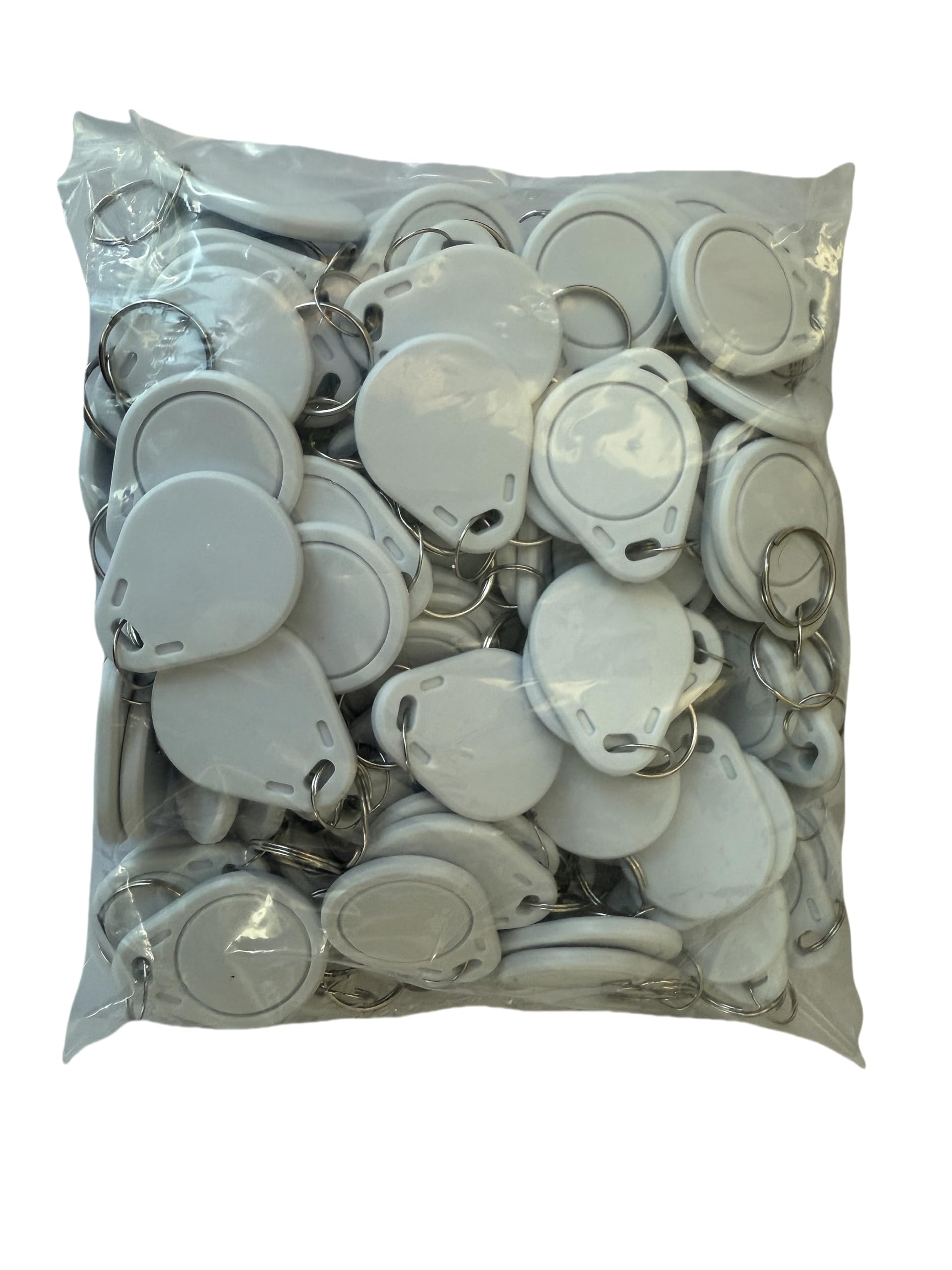 13,56 MHz étanche Mifare Classic 1 K RFID Smart IC Tag de Contrôle d'accès (Lot de 100), Blanc