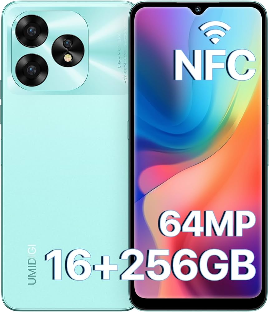 スマートフォン本体 KUM Amazon | UMIDIGI A15 SIMフリー スマホ 本体 16GB RAM+256GB ROM 1TB