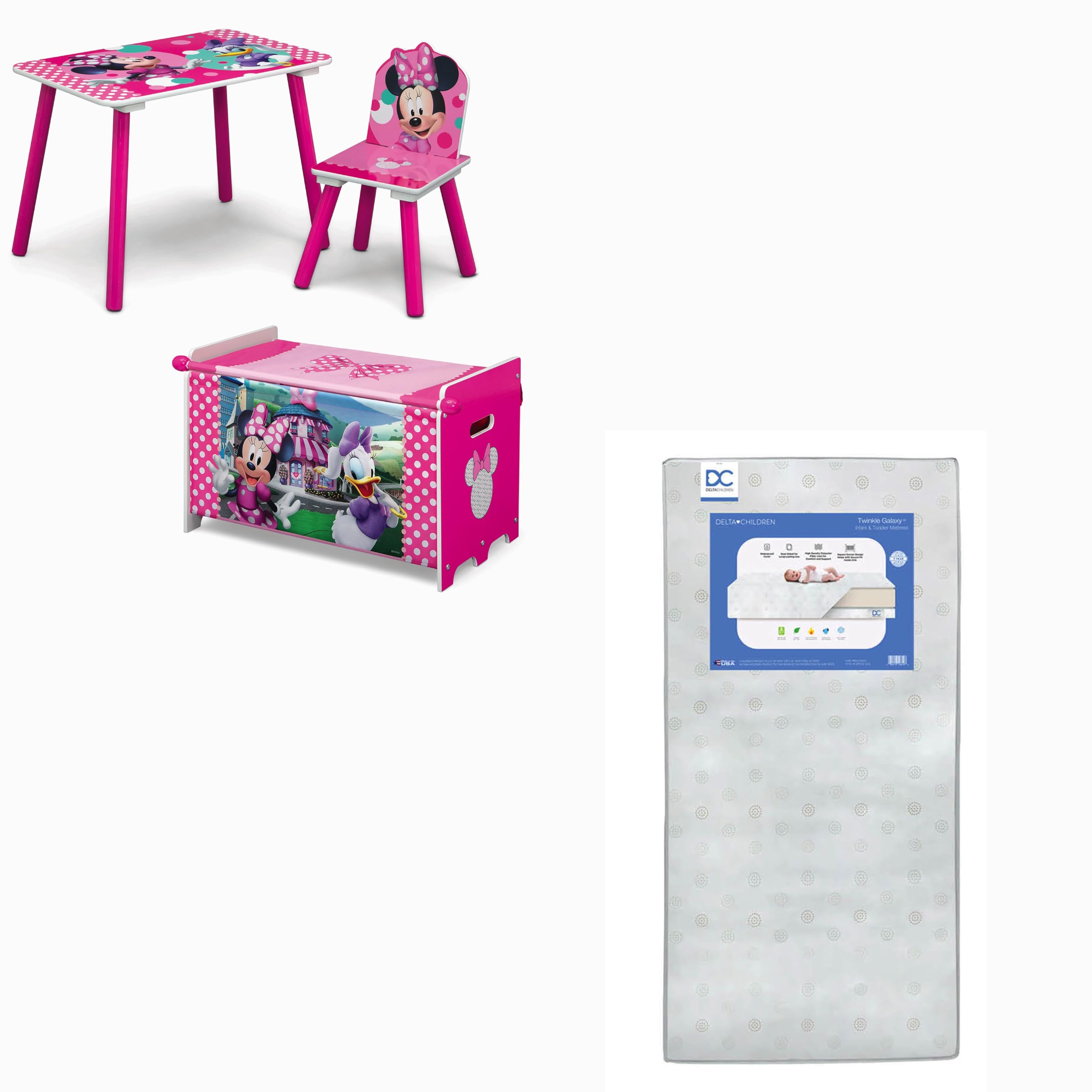 Spidey & His Amazing Friends Playroom Set - Table, Chair & Toy Box -16