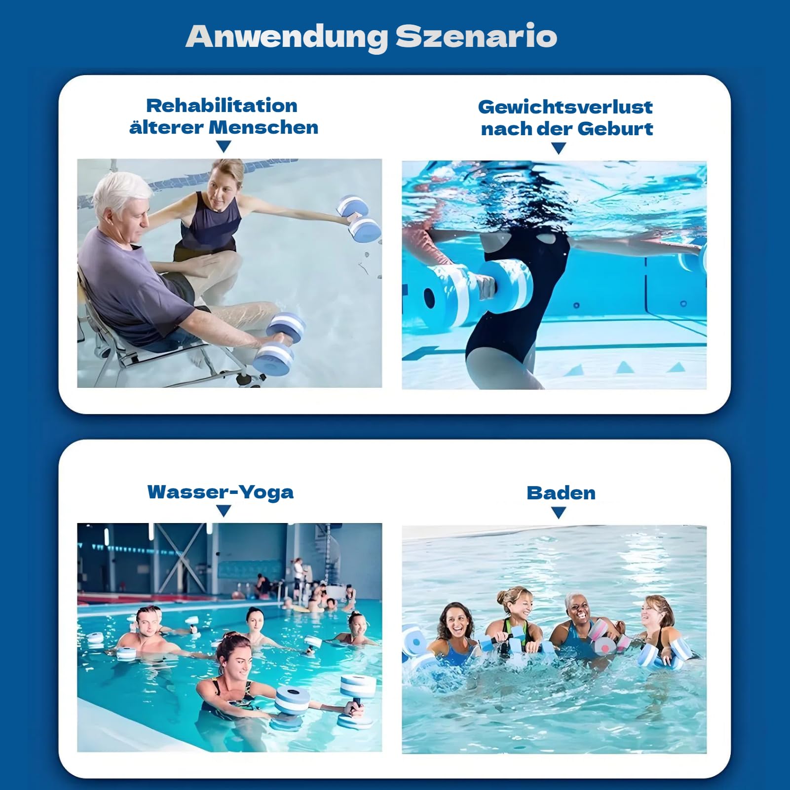 EVA Wasser-Aerobic, Aquatische Langhantel, Aqua-Fitness, Bürstenloser Regler, RC-Hantel-Zubehör, 30 A, 20 A, Schwimmbadübung