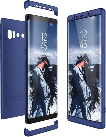 CE-Link Funda Samsung Galaxy Note 8, Carcasa Fundas para Samsung Galaxy Note 8, 3 en 1 Desmontable Ultra-Delgado Anti-Ara?azos Case Protectora - Azul CE-Link Funda Samsung Galaxy Note 8, Carcasa Fundas para Samsung Galaxy Note 8, 3 en 1 Desmontable Ultra-Delgado Anti-Ara?azos Case Protectora - Azul
