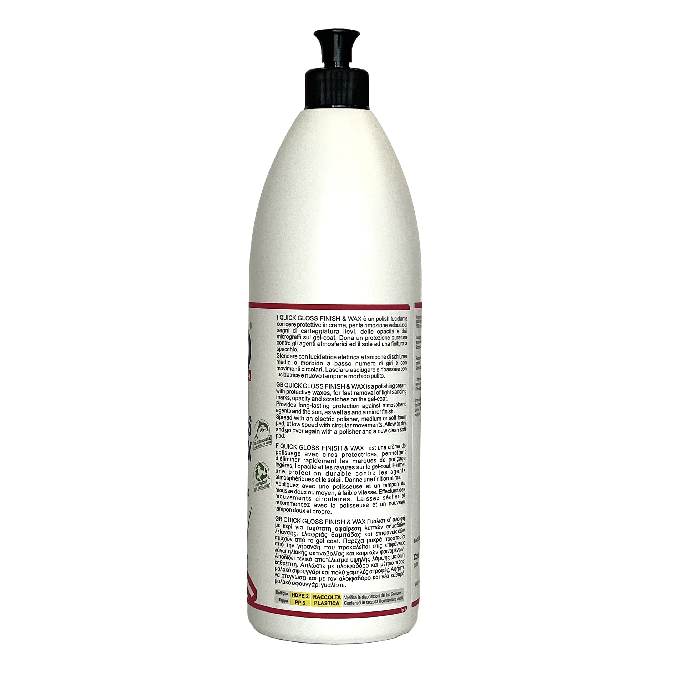 Iosso Europa Quick Gloss Finish + Wax conf. da 1 litro