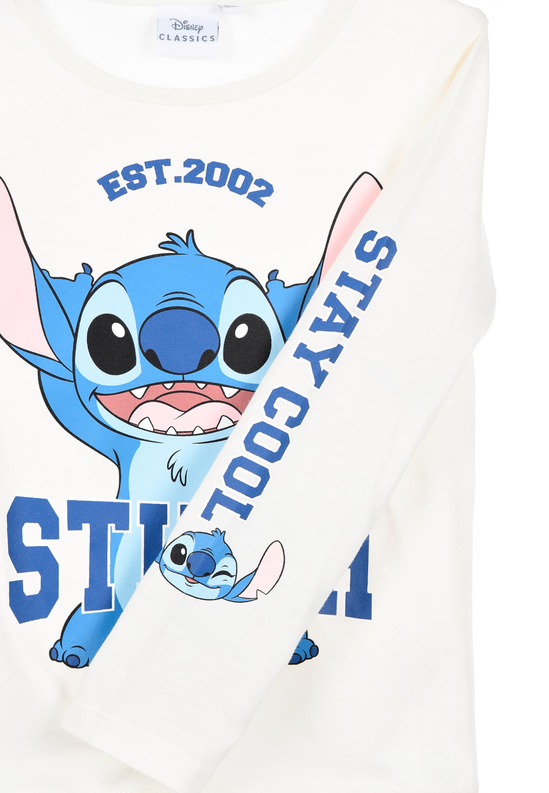 Lilo et Stitch, camiseta de manga larga, niña