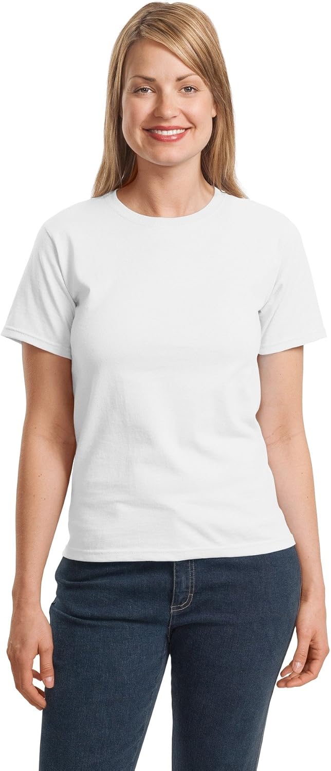 Hanes Camiseta feminina ComfortSoft com gola redonda e ajuste relaxado Hanes Camiseta feminina ComfortSoft com gola redonda e ajuste relaxado