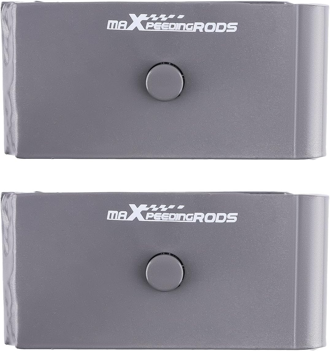 Close-up image of the maXpeedingrods rear lift blocks, showing their solid construction.