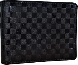 Beauty Licious Charlie Leather Wallet for Men Bifold with Flip ID Wallet, RFID Blocking | Bifold Ultra Strong Stitching | Slim Billfold with 7 ard Slots | Gift for Him Black