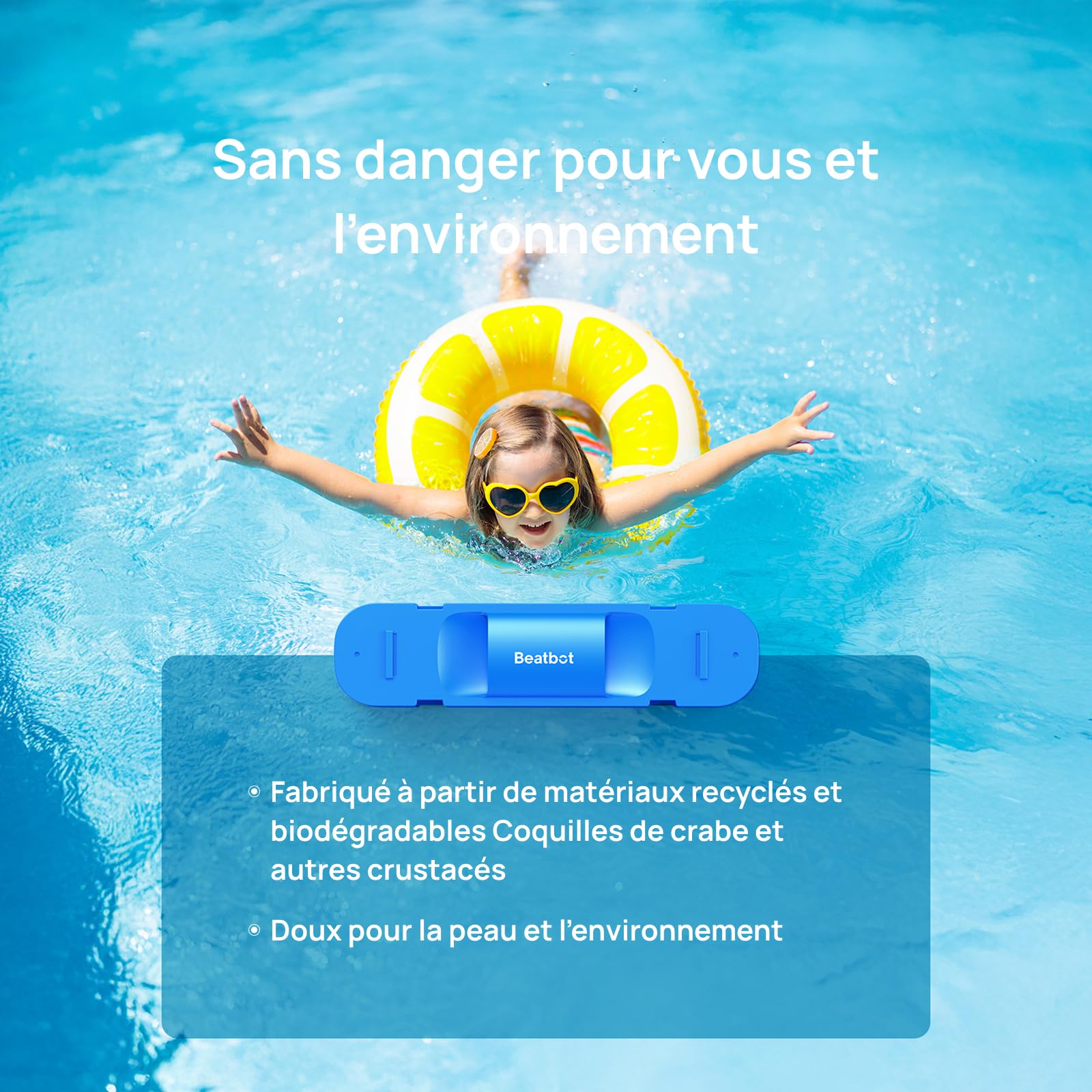 Beatbot Kit détachant et clarifiant 3 en 1 pour AquaSense 2 Ultra, AquaSense 2 Pro, AquaSense Pro et iSkim Ultra