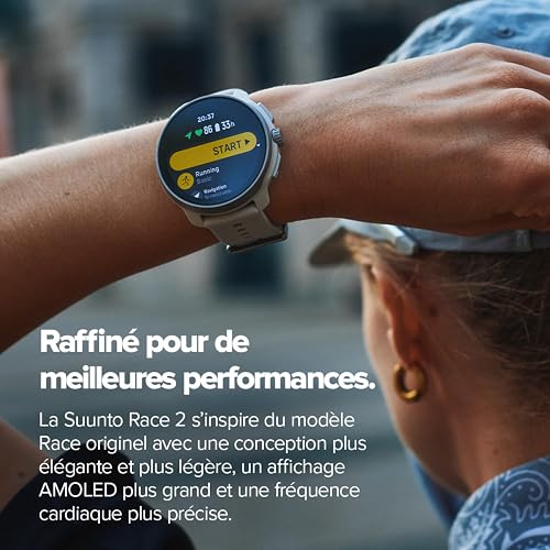 SUUNTO Race 2 Montre de Sport GPS, écran AMOLED 1.5” avec 115+ Modes - 3