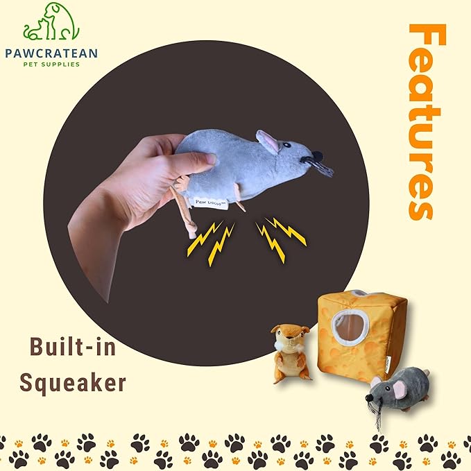 Juguete de Peluche Squeaky de 7" para Cachorros y Perros Pequeños miniatura 4